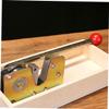 Wooden Handle Nut Opener for Walnuts and Nuts, Stainless Steel view 3