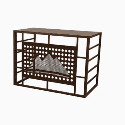 Aluminum air conditioner outdoor unit protection cover,Mini Split Air Conditioner Cover for Outside Units,External air conditioner unit covers,Aluminum Air Conditioner and Heat Pump Cover,outer materi