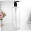 CAXUSD 4pcs Press Pump Emulsion Bottle Travel Container for Shampoo Lotion and Liquid Soap Lightweight and Leakproof Design for Convenient Use view 3