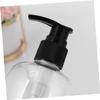 CAXUSD 4pcs Press Pump Emulsion Bottle Travel Container for Shampoo Lotion and Liquid Soap Lightweight and Leakproof Design for Convenient Use view 4