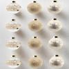 12PCS Clear Glitter Christmas Ball Ornaments, 3.15" Champagne Gold Sequin Christmas Decoration Set, Large Hanging Ornaments for Xmas Tree, Wedding, Holiday, Party view 2