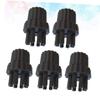 MERRYHAPY 5pcs Household Cleaning Device Brush Multi-Purpose Machine Brush Fine Workmanship for Steam Washer view 2