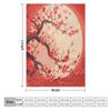 HDESDIS Flower Tree Throw Blanket, Soft Cozy Warm Japanese Cherry Floral Moon Background Flannel Blankets for Sofa Couch Bed, 50x70 Inch view 2