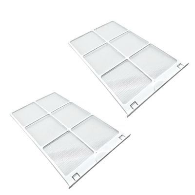ARYEIELLSOW WJ85X21746 Air Filter Replacement Parts for Room Air Conditioner Compatible with AHQ06LYW1,AHQ06LYQ1,AHR05LWQ2,AHR05LWQ2,Replaces A0010209471,AP6280063,White(2 Packs)