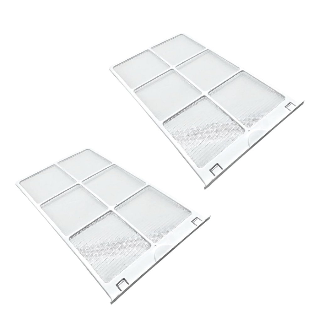 ARYEIELLSOW WJ85X21746 Air Filter Replacement Parts for Room Air Conditioner Compatible with AHQ06LYW1,AHQ06LYQ1,AHR05LWQ2,AHR05LWQ2,Replaces A0010209471,AP6280063,White(2 Packs)