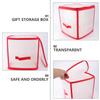 VILLFUL 2pcs Christmas Storage Box Foldable Multi Container for Organizing Holiday Decor Design for Easy Viewing and Access for and Party Supplies view 3