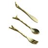 SOSODBBM Handle for Furniture Kitchen Cabinets Door Pulls Knobs Drawer Dresser Wardrobe Cupboard Vintage Handle 2Pcs(Spoon) view 1