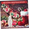 Tofficu 2pcs Christmas Nutcracker Soldier Mold Epoxy Craft Mold for DIY Desktop Xmas Ornament Unique Holiday Decor for Christmas Party Home Decoration view 3