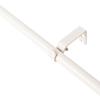 Rydenia 5/8" Single Curtain Rod with Royale Finials (Weathered White, 48''-84'') view 4