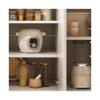 yanzhuen001 Kitchen Mobile Shelf, Kitchen Storage Cabinet Cutting Table Multifunctional Operating Table Household Storage Rack Storage Cabinet Movable Island Table,Cart view 4