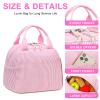 Bluboon Lunch Box for Women Cute Lunch Bag Reusable Insulated Lunch Bags Large Capacity Lunchbox Cooler for Work Picnic or Travel view 4