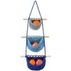GRIRIW Tiered Fruit and Vegetable Storage Basket Wall-mounted Kitchen Hanging Basket Pantry Organization Decorative Fruit Organizer for Friends and Family view 1