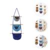GRIRIW Tiered Fruit and Vegetable Storage Basket Wall-mounted Kitchen Hanging Basket Pantry Organization Decorative Fruit Organizer for Friends and Family view 2