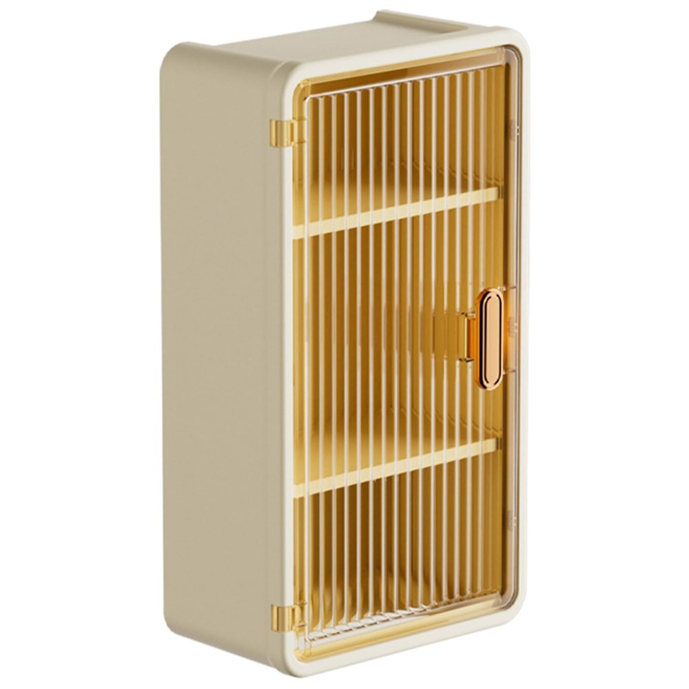 Wall Mount Tissue Box Holder/Storage Rack Self Adhesive Self for Bathroom Kitchen Multipurpose Paper Towel Dispenser