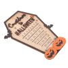 Wooden Halloween Advent Calendar Countdown Blocks Spooky Decor for Home, Classroom & Party Reusable Wooden Ornament with 24 Numbered Cubes view 3