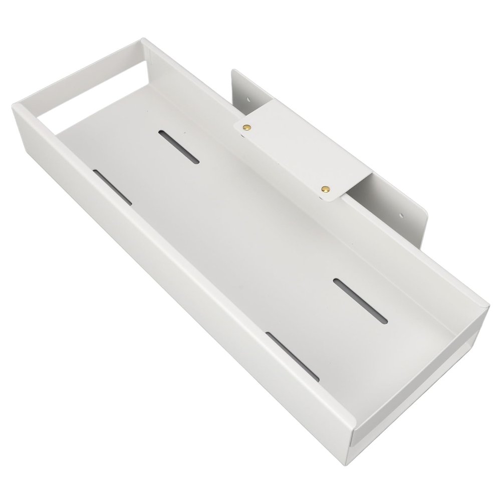 ANGGREK Sliding Pantry Storage Shelf, Carbon Steel Pull Out Cabinet Drawer Quiet Drill Easy Installation for Kitchen (Small Size #13)