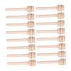 BEBEMOKO 24pcs Wooden Honey Dipper Sticks for Honey Syrup and Jam Dispensing Easy to Clean and Use for Parties and Home Baking view 1