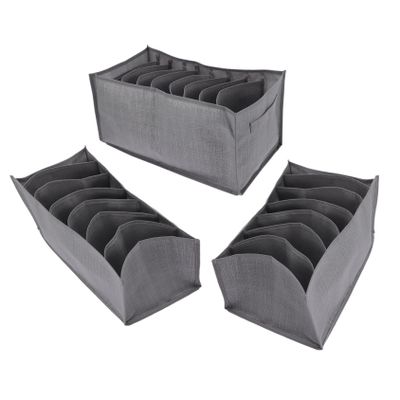 KOMBIUDA 3pcs Multi-functional Jeans Drawer Organizer Closet Clothes Storage for Efficient Organization Bedroom and Home for Pants Sweaters