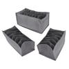 KOMBIUDA 3pcs Multi-functional Jeans Drawer Organizer Closet Clothes Storage for Efficient Organization Bedroom and Home for Pants Sweaters view 1