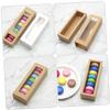 MUCKLILY Mooncake Box Window Paper Storage Cases for Biscuits Baking Macarons Cake Packaging view 4