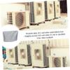 MOLUCKFU Outdoor Air Conditioner Cover and Sun Protective Cover for Central Units Prevents Dust Rain and Uv Damage Compatible Standard Units view 2