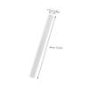 MOLUCKFU 4pcs Dustpan Edge Protector Replacement Strips Rubber Lip for Garbage Shovel Dustpan Lip Strip Replacement view 2
