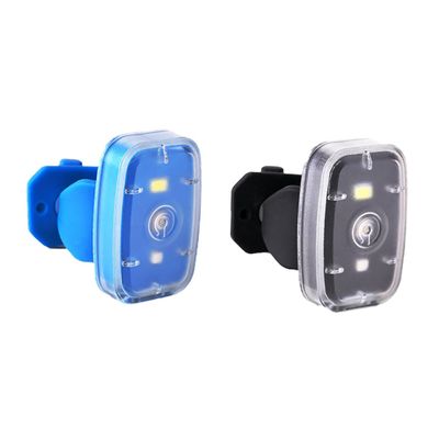 BESPORTBLE 6pcs USB Rechargeable Night Running Light Lightweight Clip Outdoor for Hiking Camping and Adventure Multi-Scene Use Strap Mount