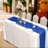15 Pack Cheesecloth Table Runner 6FT Romantic Cheese Cloth Table Runner 35 x72Inch Gauze Boho Table Runners for Wedding Birthday Party Pinic Bridal Baby Shower Anniversary Table Decoration(Royal Blue) view 3