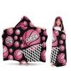 Eiis Unidesign Custom Name Flamingo Sport Basketball Kids Hooded Bath Beach Towel Girls Boys Swim Pool Cover Up Super Absorbent Bath/Pool/Beach Towel view 4