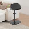 BILPIKOGoo Adjustable Height C Shaped Side Table, 360Swivel & Flip Top C Shaped End Table for Sofa & Couch, Living Room, Bedroom, Study, and Small Spaces view 2