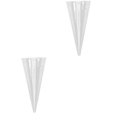 QUMIIRITY 2pcs Hanging Hydroponic Glass Planter Wall Vase Modern Design for Home Office Decoration for Plant Propagation Versatile Hanging Plant Bottle for Use