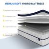 Avenco King Mattress, 14 Inch King Mattresses in a Box, Hybrid King Size Mattresses with Comfort Foam and Pocket Coils for Pressure Relief & Motion Isolation view 3