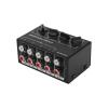 4 Channel Stereo Mixer, Passive Stereo Mixer 4 Input 1 Output for CD Player Tape Player view 2