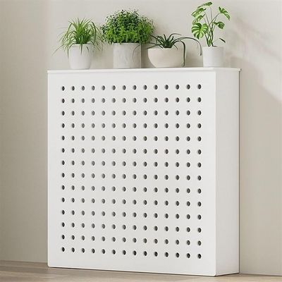 kwimebek Wood Radiator Cover, White Radiator Covers for Home, Modern Home Radiator Covers, Heater Covers for Radiators for Living Room, Bathroom(23.6 * 5.9 * 27.6in)