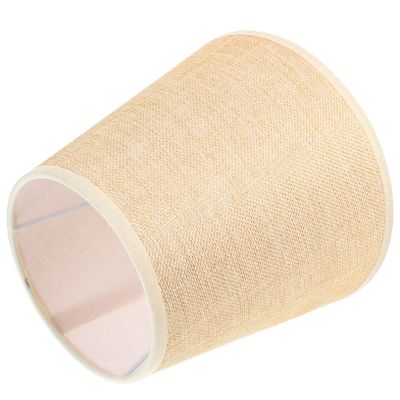 CIYODO Lampshade Beige Fabric Table Lamp Replacement Decorative Home Accessory