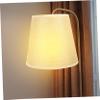 CIYODO Lampshade Beige Fabric Table Lamp Replacement Decorative Home Accessory view 3