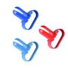VICASKY 3pcs Balloon Tying Knot Tool Easy Use Balloon Tie Clips for Birthday Wedding and Holiday Parties Portable Knotting Devices Random Colors view 1