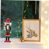 CIMAXIC Xmas Nutcracker Figurine Nutcracker Christmas Decor Festive Decorations view 2