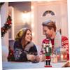 CIMAXIC Xmas Nutcracker Figurine Nutcracker Christmas Decor Festive Decorations view 3