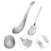 2pcs Stainless Steel Garlic Crusher Grater for Baby Food view 3