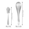 2pcs Stainless Steel Garlic Crusher Grater for Baby Food view 4