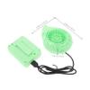 VICASKY 1 Set Pump Suits Fan Costume Fan Potable Blower Game Clothing Mascot Head Industrial Cooling Turbo Cooling Blower Plastic Light Green view 2