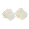 IWOWHERO 100pcs Sheer Drawstring Jewelry Bags Elegant Mesh Pouches for Wedding Favors Candy Packaging Party Organza Bags view 1