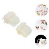 IWOWHERO 100pcs Sheer Drawstring Jewelry Bags Elegant Mesh Pouches for Wedding Favors Candy Packaging Party Organza Bags view 4