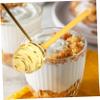 BIUDECO Long Handle Transparent Honey Dipper Stick Food-grade Glass Honey Stirring Tool for Jam Syrup and Viscous Substances for Home Restaurant and Catering Use view 4