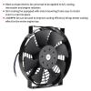 Engine Radiator Fan, Electric Radiator Cooling Fan Electric Radiator Fan DC 12V 80W 2400RPM 10in Iron Plastic for Car Truck view 4