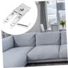 BUTIFULSIC 2pcs Heavy Duty Sectional Connector Clips for Sofa Couch Connecting Clamp Easy Install Hook for Sliding Furniture Metal Sofa Bracket for Secure Connection view 3