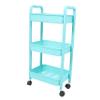 Cabilock Movable Rolling Organizer Rack Multi-Purpose Storage Trolley for Kitchen Bathroom Bedroom Space-Saving Modern Design for Snacks Bottles Sundries view 1