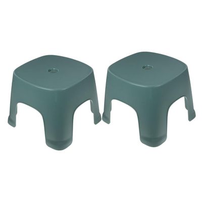 PRETYZOOM 2pcs Step Stool for Bathroom Lightweight Foot Stool for Toilet Use Non-Slip Design for Easy Access for Adults and Small