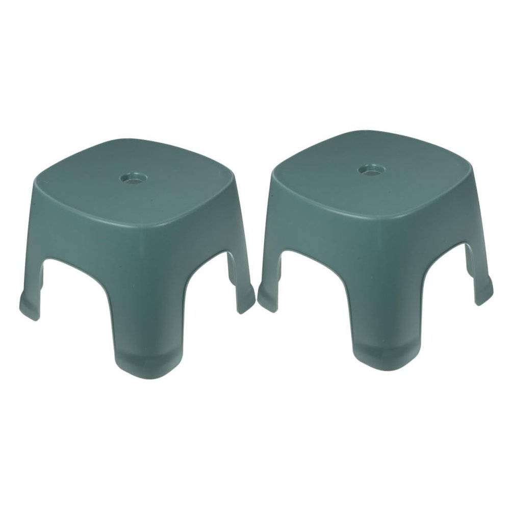 PRETYZOOM 2pcs Step Stool for Bathroom Lightweight Foot Stool for Toilet Use Non-Slip Design for Easy Access for Adults and Small